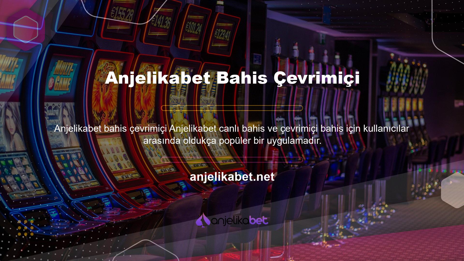 Bu uygulamayı web sitesinden kullanarak, diğer programlarda olduğundan daha fazla kazanma potansiyeline sahipsiniz